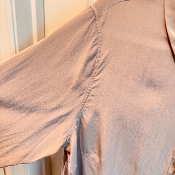 Woman's Silk Blouse, Gray/Lavender, Size 16, Boden USA - Picture 11 of 11